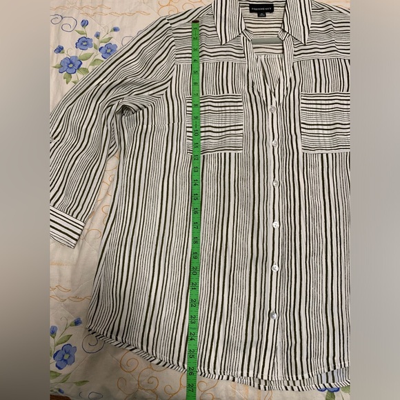 Vertical stripe button down from Fortune & Ivy - Picture 7 of 14